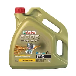 Машинное масло Castrol Edge Titanium Turbo Diesel 5W - 40, синтетический, 4 л