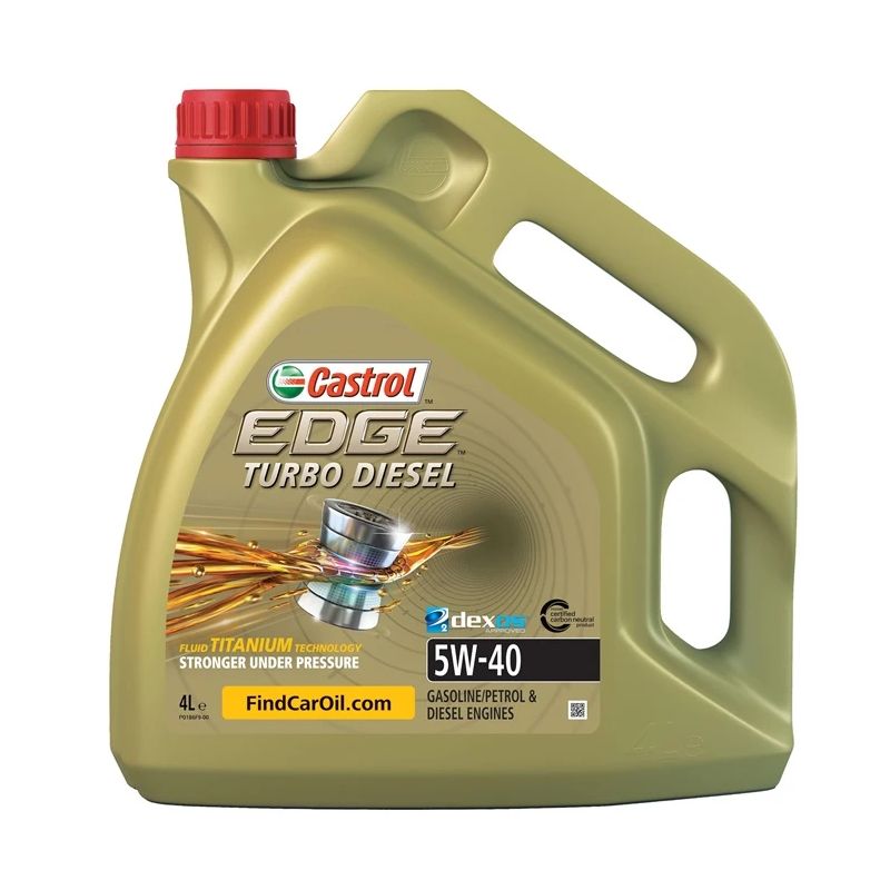 Variklių alyva „castrol edge titanium td“ ,5w-40, 4 l,