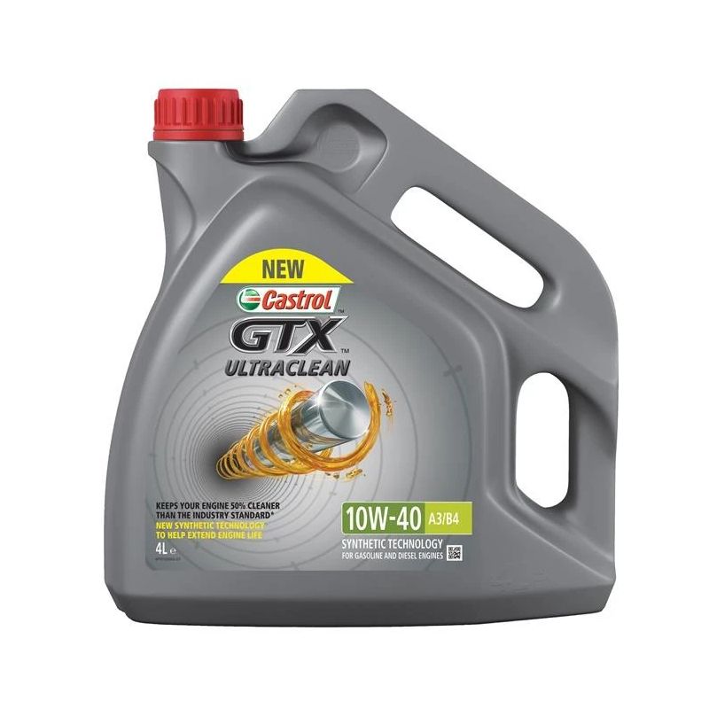 Motoreļļa Castrol GTX 10W40. 4 l
