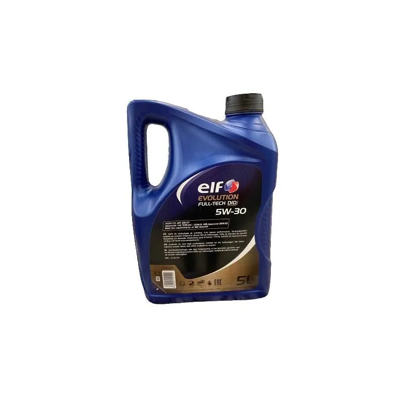Motoreļļa Elf Evolution 900 DID 5W - 30, sintētiskais, 5 l