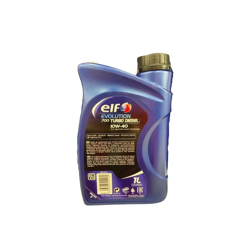 Motoreļļa Elf Evolution 700 TD 10W - 40, daļēji sintētiska, 1 l