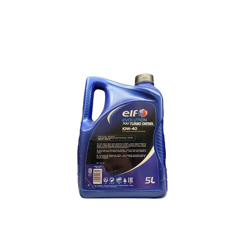 Motoreļļa elf evolut 700 td 10w-40 5l
