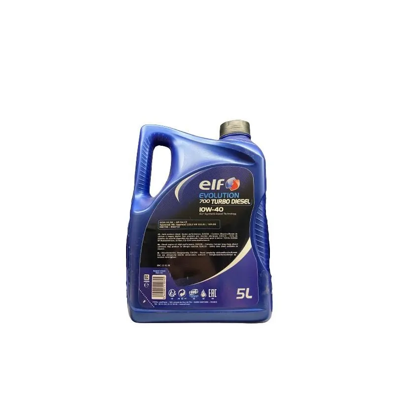 Motoreļļa Elf Evolution 700 TD 10W - 40, daļēji sintētiska, 5 l