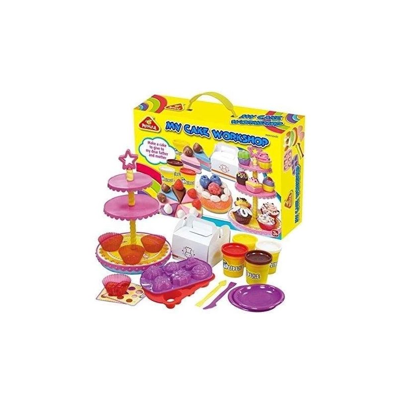 Rotaļlieta modelīns Dough My Cake Workshop 3202