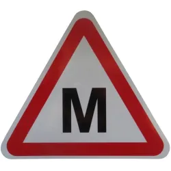 Car sticker m sign lip002