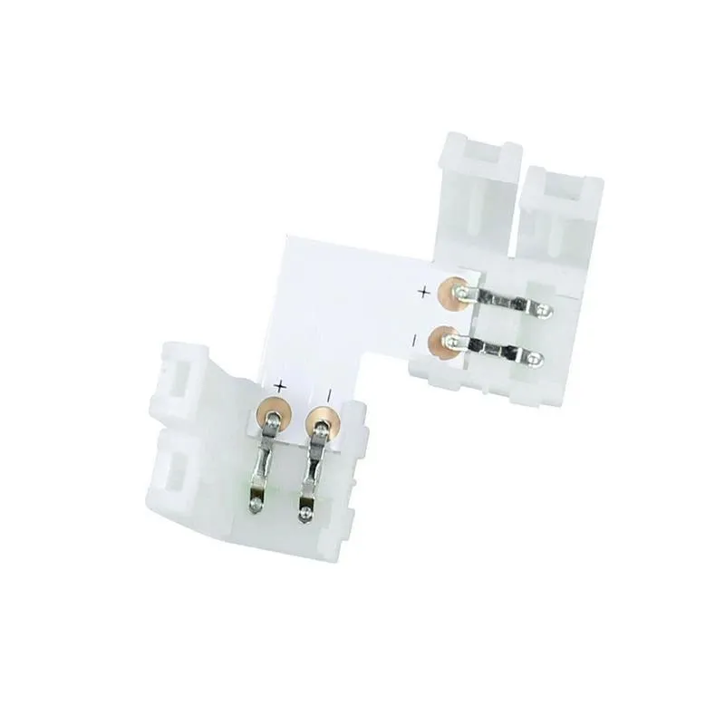 Jungtis LED juostai SMD LED-CON-L10, balta sp.