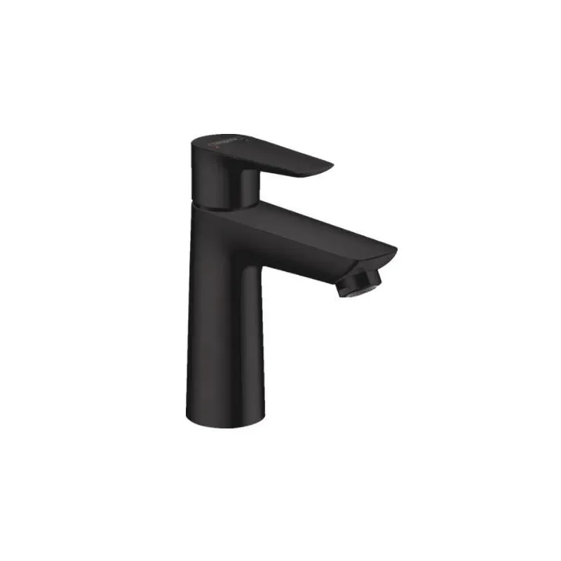 Izlietņu jaucējkrāns Hansgrohe Talis E110, melna krās.
