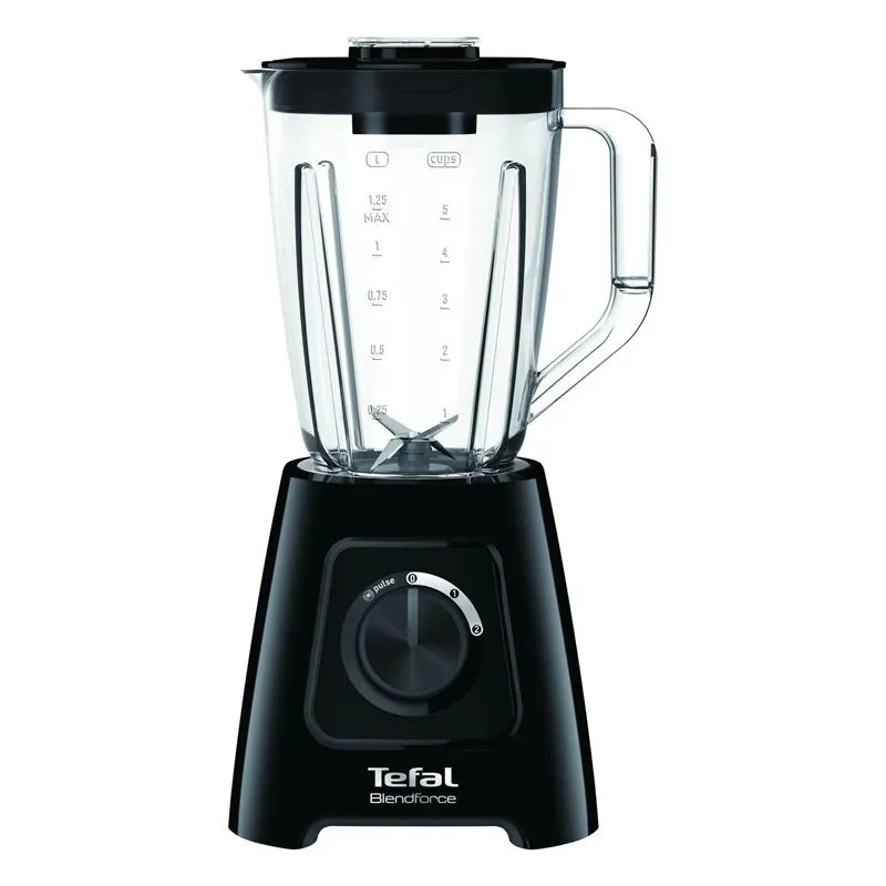 Kokteiļu blenderis Tefal BlendForce BL420838, melna krās.