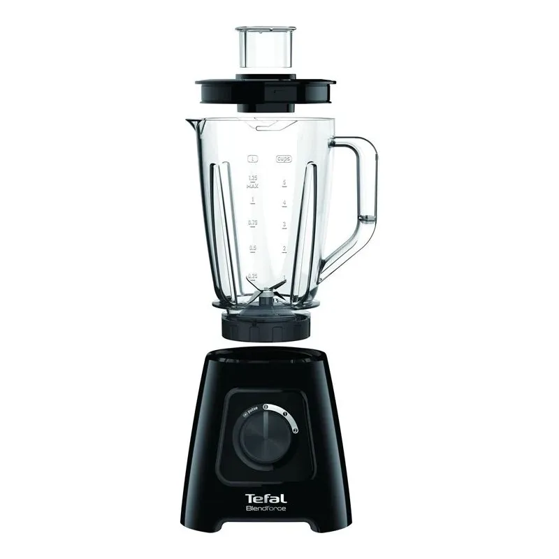 Kokteiļu blenderis Tefal BlendForce BL420838, melna krās.