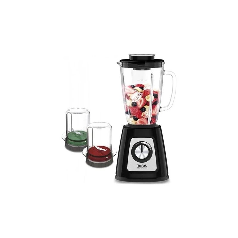 Kokteiļu blenderis Tefal Blend Force BL438831, melna krās.