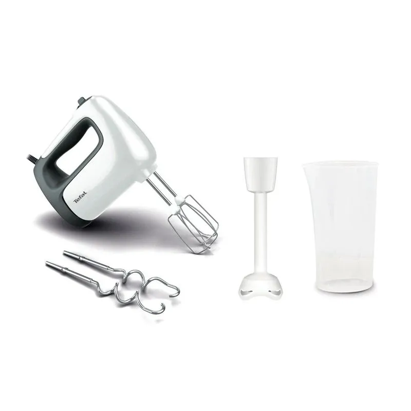 Plakiklis Tefal Prep'Mix+ HT461138, balta sp.-juoda sp.