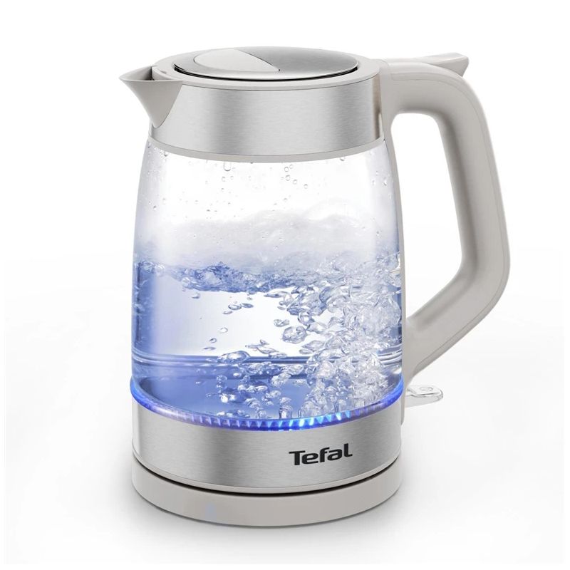 Elektriskā tējkanna Tefal KI605B30. 1.7 l. balta-sudraba