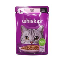 Mitrā kaķu barība Whiskas Salmon. 0.085 kg