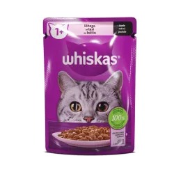 Влажный корм для кошек Whiskas Salmon, лосось, 0.085 кг