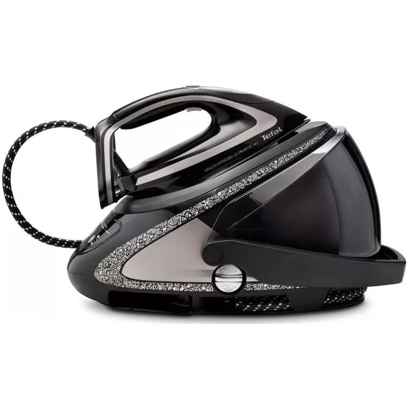 Gludināšanas sistēma Tefal Pro Express Ultimate GV 9620, melna krās.