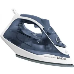 Утюг Tefal Express Steam FV2837, синий цв.-белый цв.