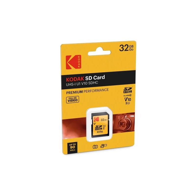 Kodak SDHC 32GB UHS1 U1 V10 Premium