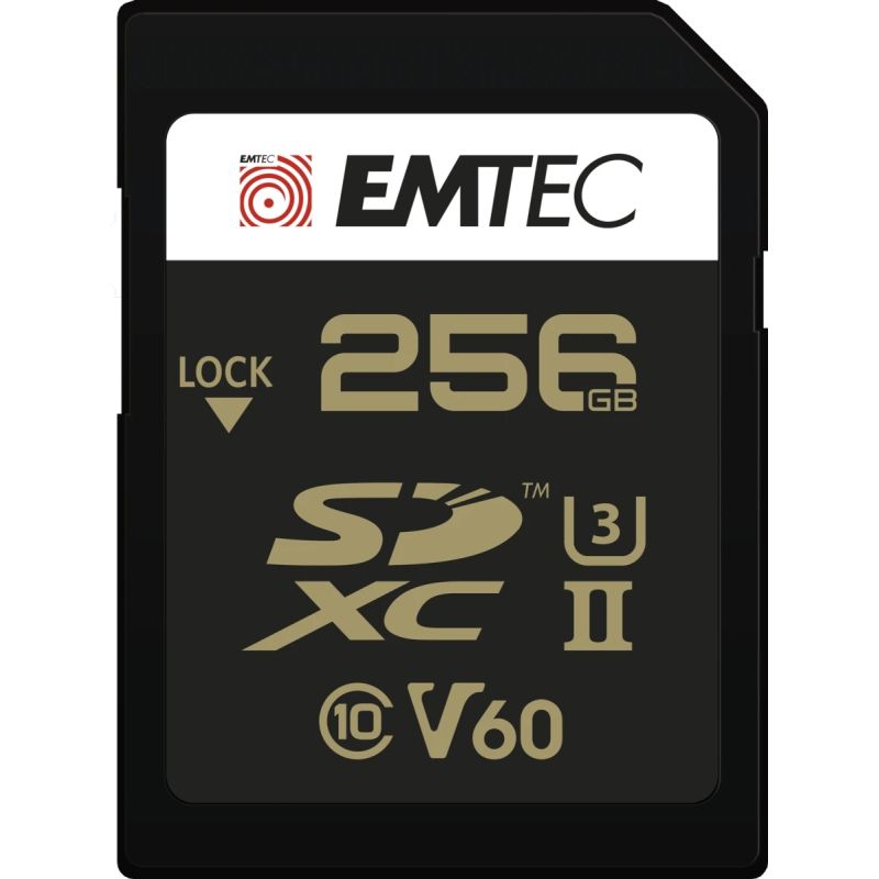 Emtec SDXC 256GB UHS-II V60 SpeedIN Pro+