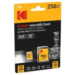 Kodak MicroSDXC 256GB UHS-II U3 A1 V60 Ultra Pro