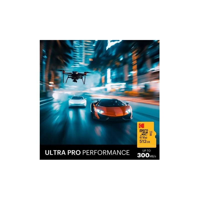 Kodak MicroSDXC 256GB UHS-II U3 A1 V60 Ultra Pro