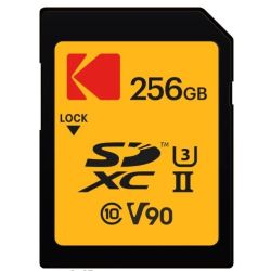 Kodak SDXC 256GB UHS-II U3 V90 Ultra Pro