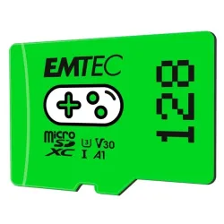 Emtec MicroSDXC 128GB UHSI U3 V30 A1 Gaming Green