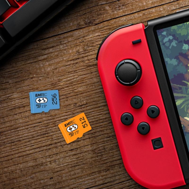 Emtec MicroSDXC 128GB UHSI U3 V30 A1 Gaming Green