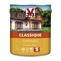 Medienos impregnantas V33 Classique, pušies sp-skandinavinė pušis, 0.75 l