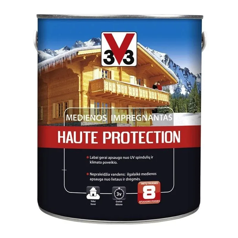 Koksnes impregnants V33 Haute Protection, ozola krās., 0.75 l