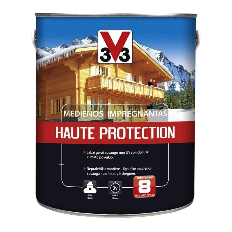 Koksnes impregnants V33 Haute Protection, tumša ozola krās., 0.75 l