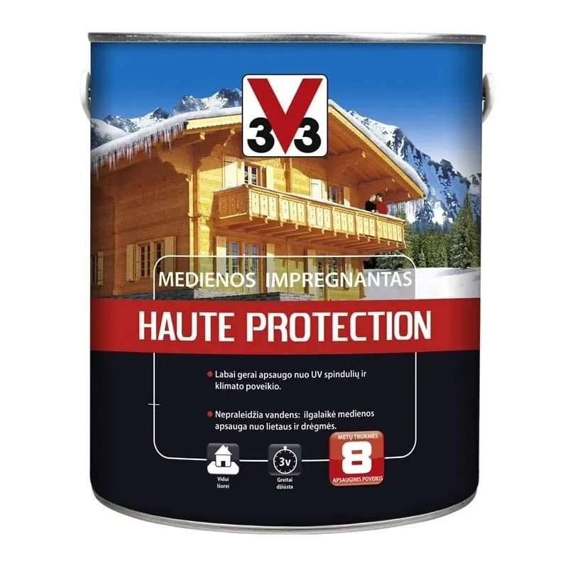 Koksnes impregnants V33 Haute Protection, zaļa krās., 0.75 l