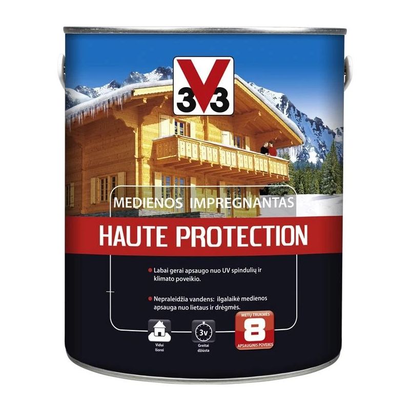 Impregnants „haute protection“, skandināvisks pine, 2.5 l,