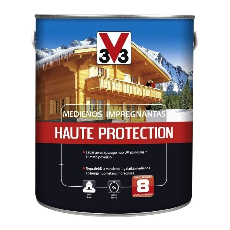 Koksnes impregnants V33 Haute Protection, oregon krās., 2.5 l