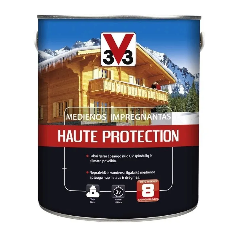 Koksnes impregnants V33 Haute Protection, zelta ozola krās., 2.5 l