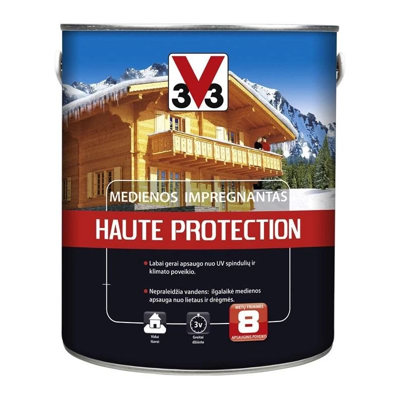 Impregnants V33 Haute Protection, palisandru krāsa, 2.5 l