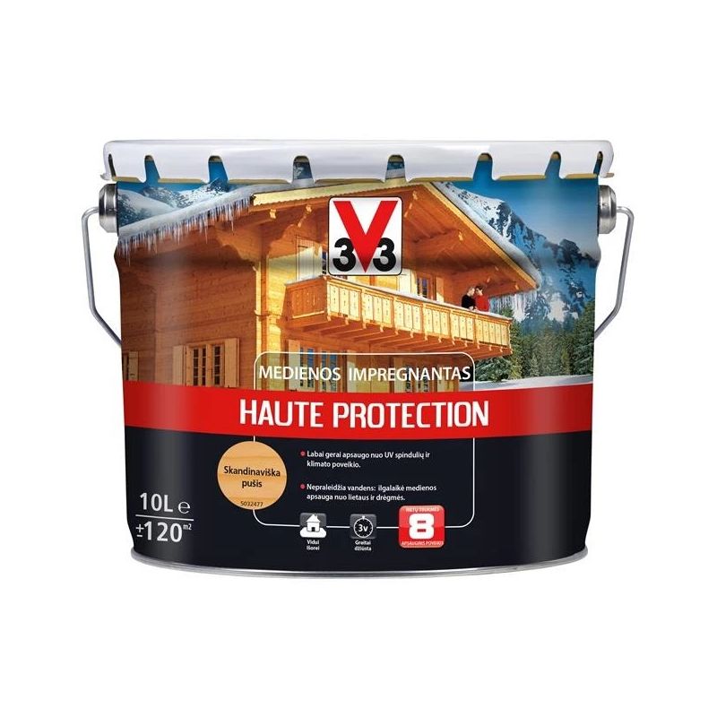 IMPREGNANTS „HAUTE PROTECTION“, SKANDINĀVISKS PINE, 10 l,