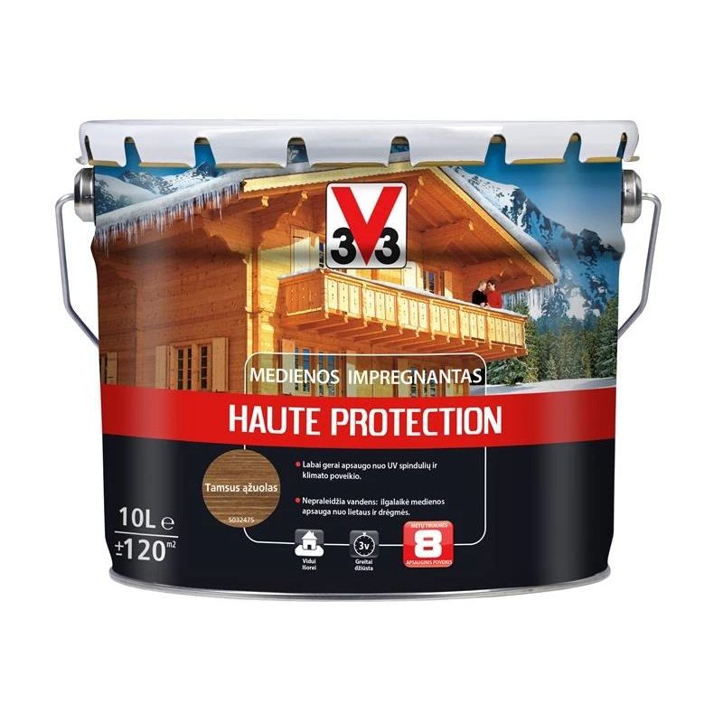Impregnants Haute Protection tumšs ozols 10 l
