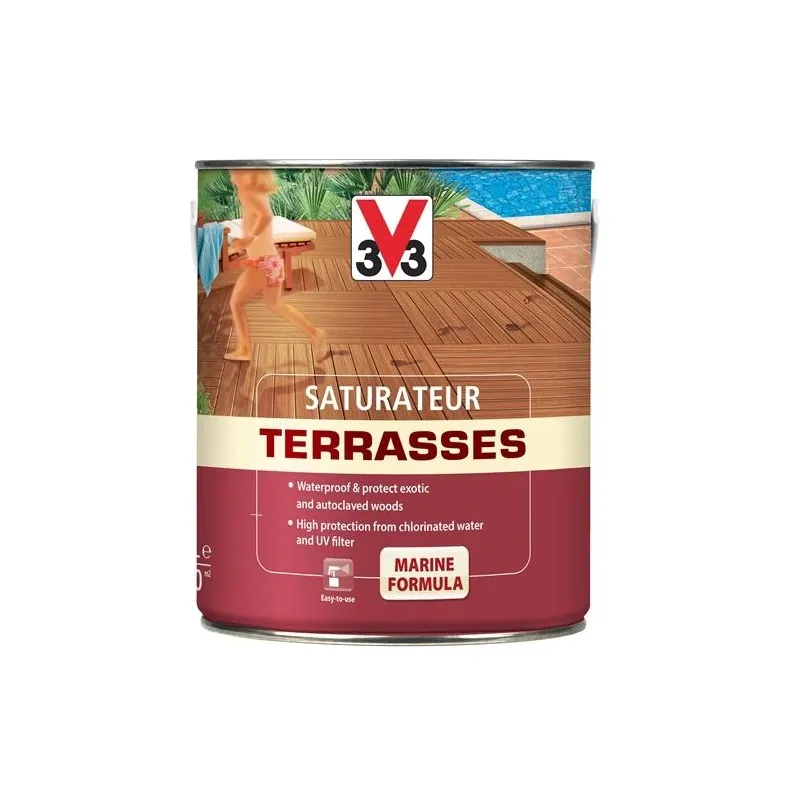 Eļļa grīdai V33 Terrases, 2.5 l