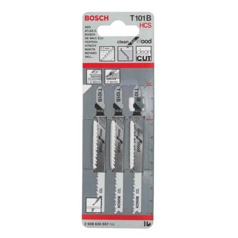 Zāģītis Bosch 2608630557, 10 cm, 3 gab.