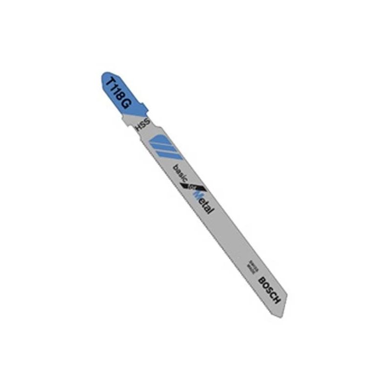 Bosch siaurapjūkļa zāģlapiņu komplekts. T118G. 5 gab.