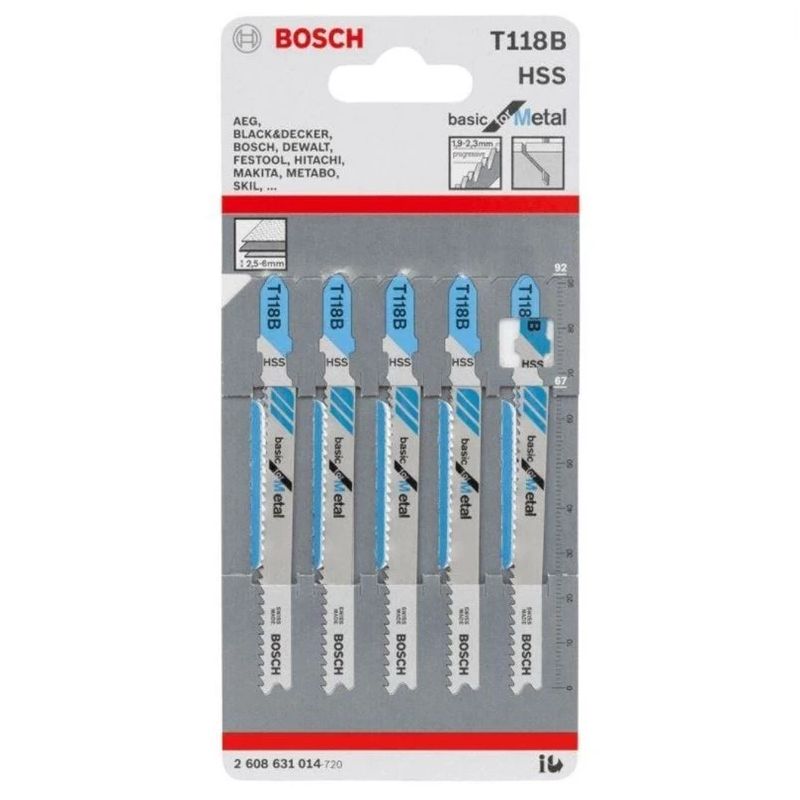 Asmeņi 5 figūrzāģa t 118 b ,bosch,