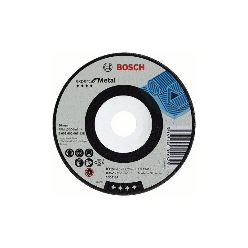 Disks slīpējam.metālam 125x22x6 izliekts