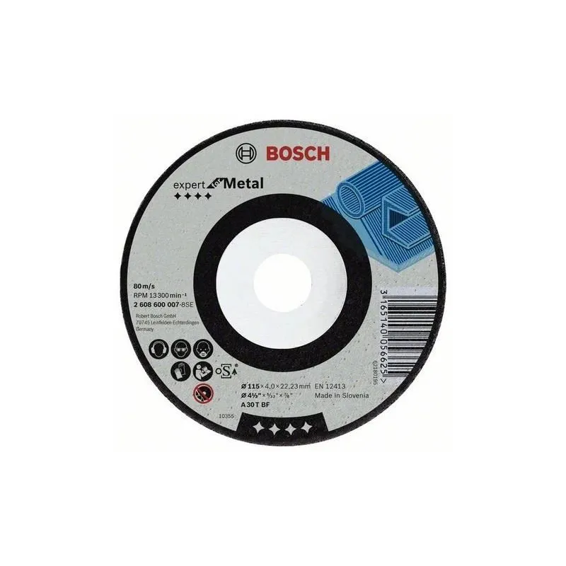 Lihvketas Bosch A30 T BF, 125 mm x 22.23 mm