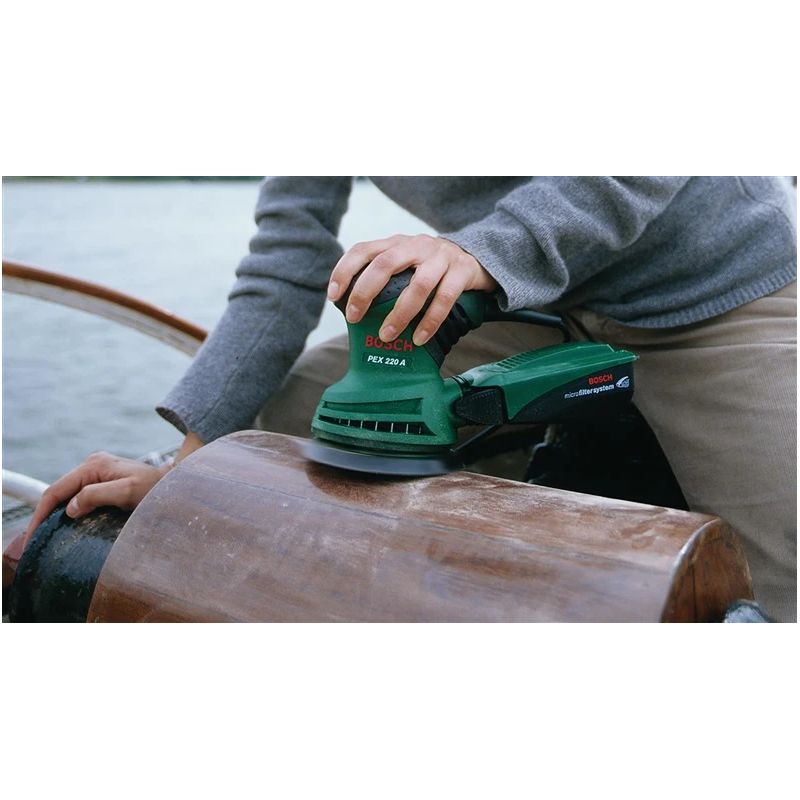 Elektriskā ekscentra slīpmašīna PEX220A 220 W