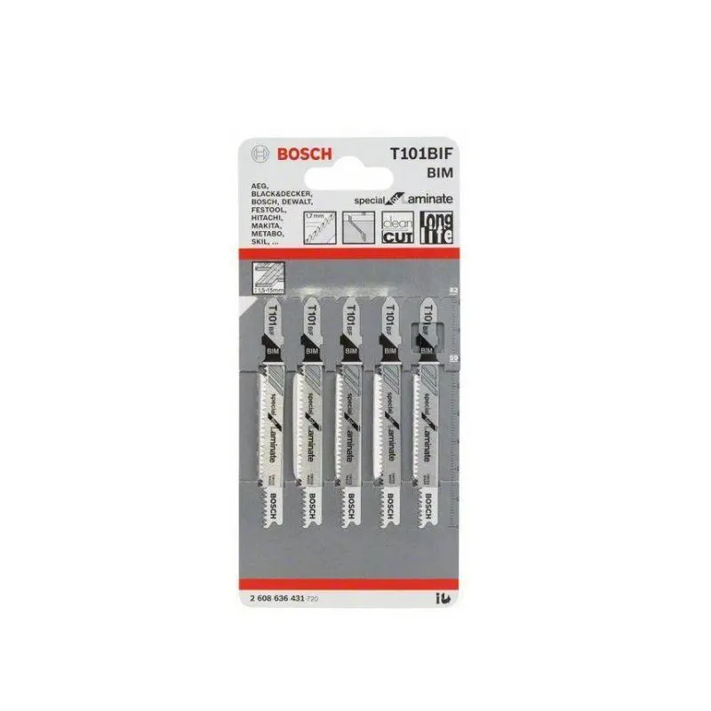 Pjūklelis Bosch 2608636431, 8.3 cm, 5 vnt.