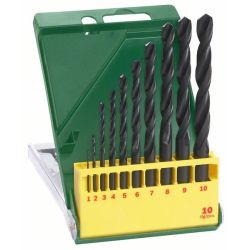 Komplekts 10 urbju hss-r metālam prom.