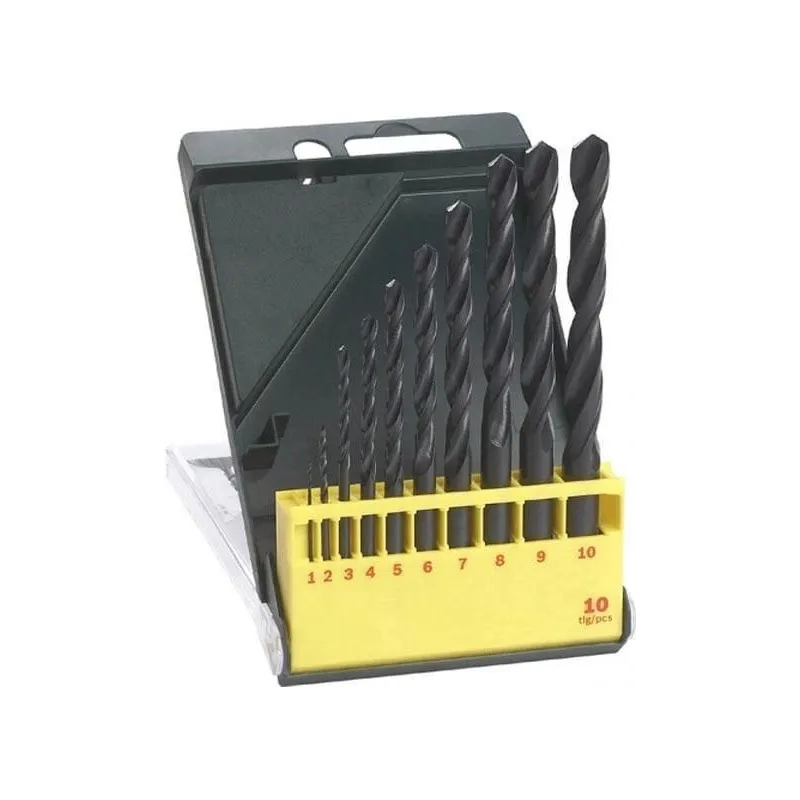 Urbju komplekts Bosch 2607019442, metāla, hss, taisne, 10 mm x 13.3 cm