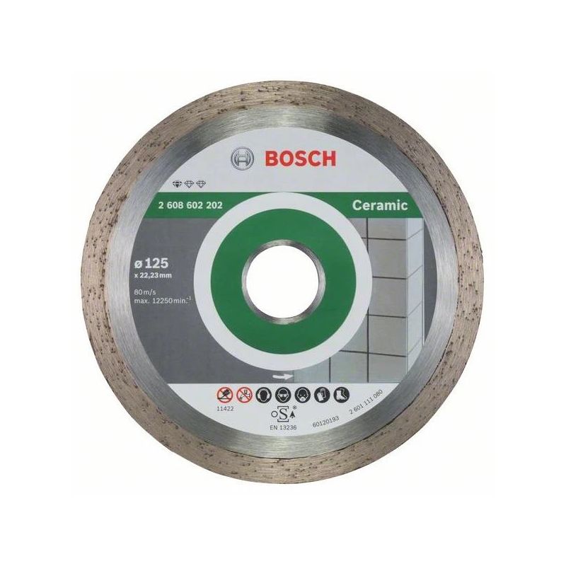 Dimanta ripa flīzēm fpe 125x22.23mm