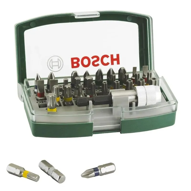Atsuktuvų antgalių komplektas Bosch 2607017063, T25, 130 mm