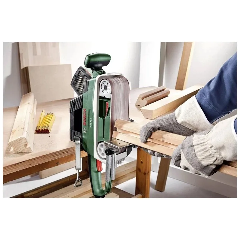 Elektriskā jostas slīpmašīna Bosch Green PBS75A, 710 W